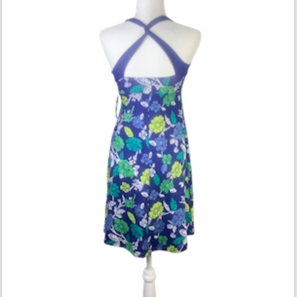 Patagonia Activewear Floral Dress XS NEW Hiking Gym Tennis Golf Casual - Picture 3 of 14